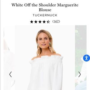 Tuckernuck Off the Shoulder Marguerite Blouse
